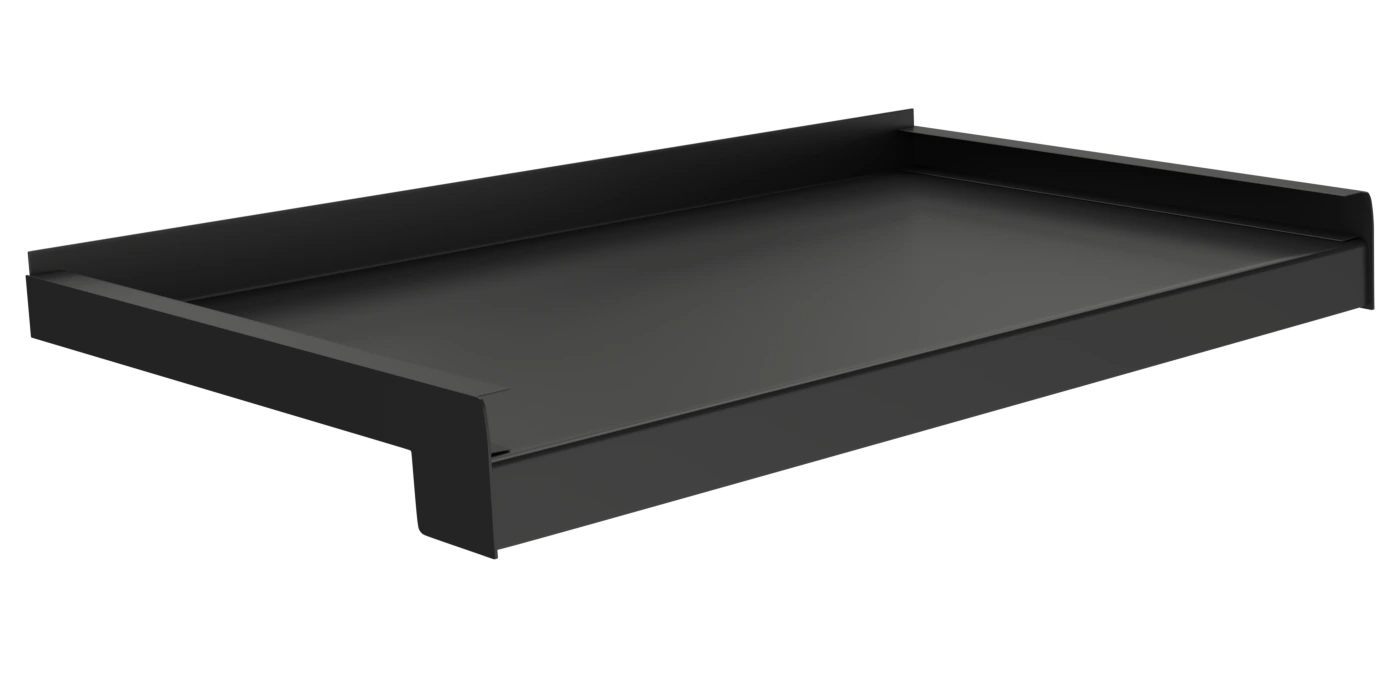 ZALATYP antracit RAL 7016M ohýbaný hliníkový parapet