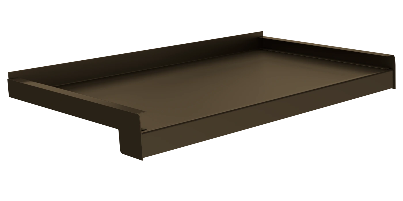 ZALATYP stredný bronz C33 ohýbaný hliníkový parapet