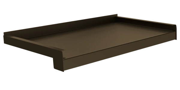 ZALATYP stredný bronz C33 ohýbaný hliníkový parapet