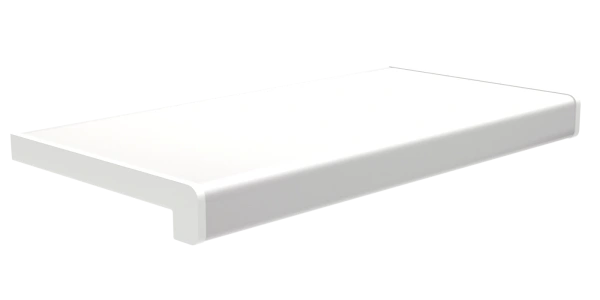 MASSIVE biely drevotrieskový parapet